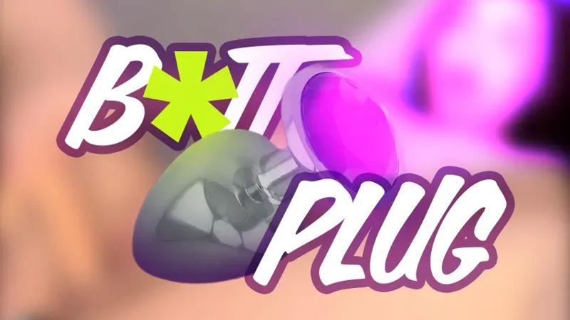 Un plug anal lumineux et une chatte durement baisée !