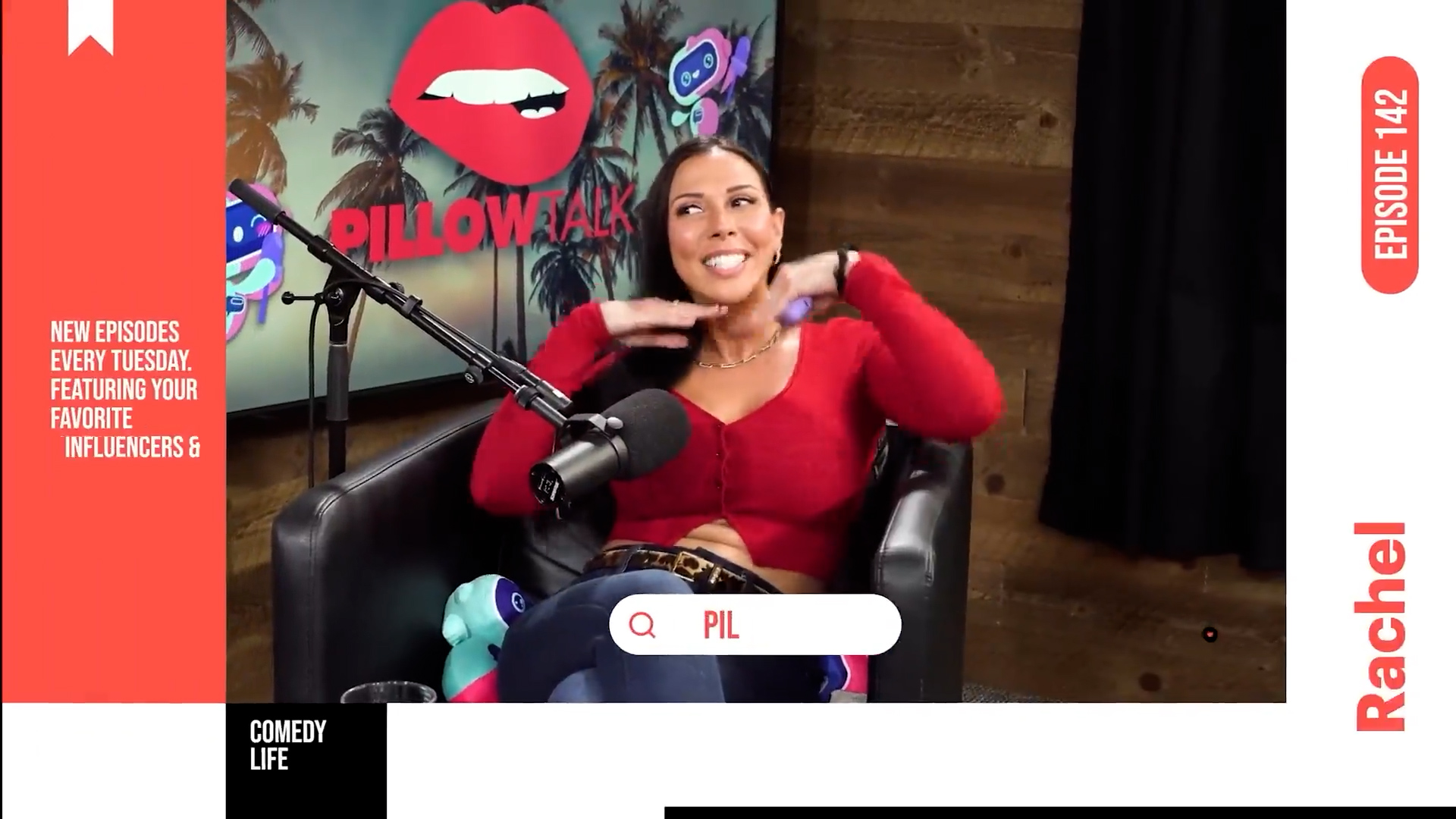 Le podcast Pillow Talk de Ryan Pownall présente l'invitée Rachel Starr.