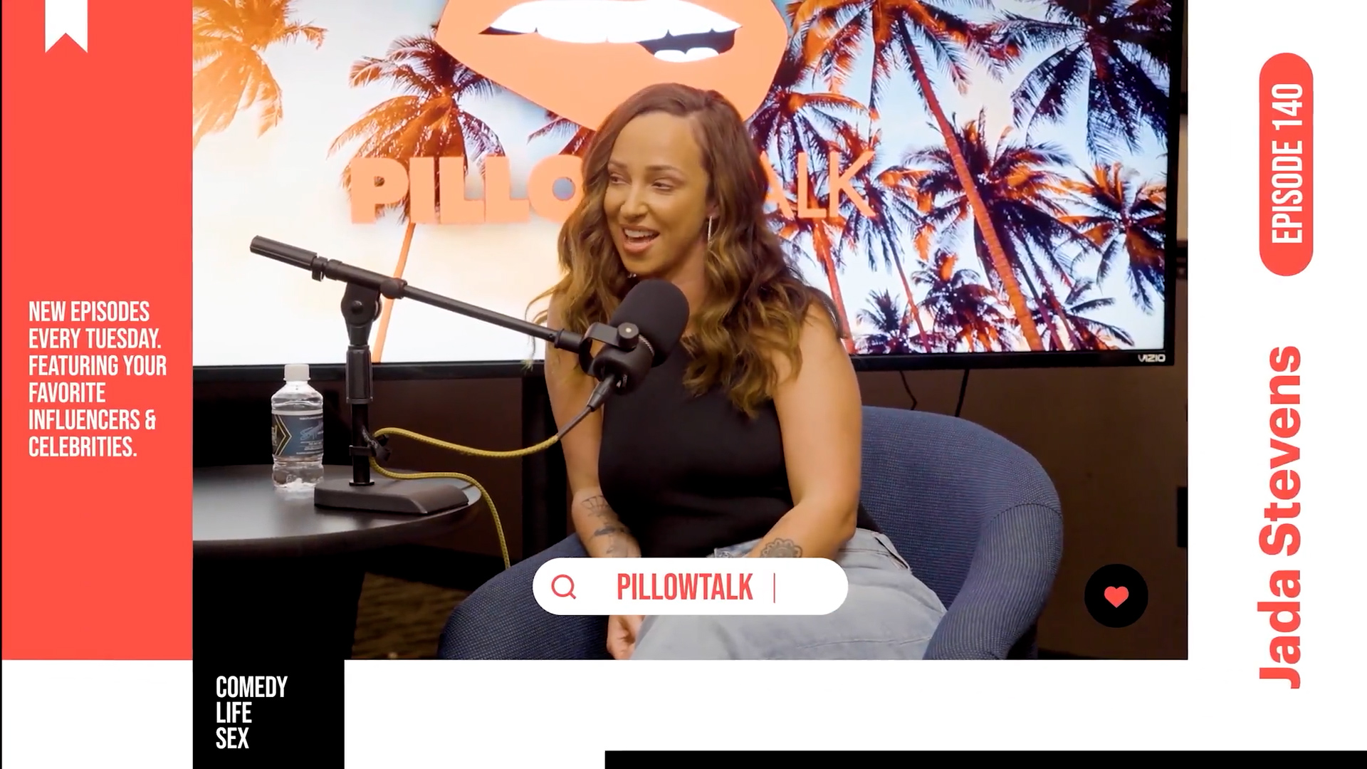 Le podcast Pillow Talk de Ryan Pownall présente les invités Jada Stevens et Phoenix Marie.