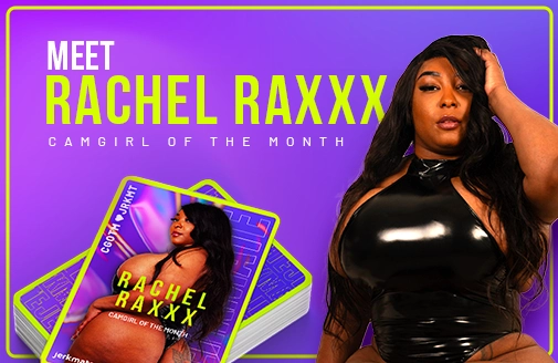 Découvrez Rachel Raxxx : La Camgirl du Mois de Mai