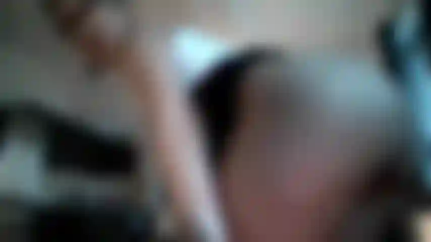 White panties and short skirt teasing