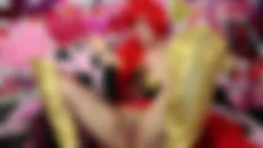 Rwby pyrrha à plusieurs jets.