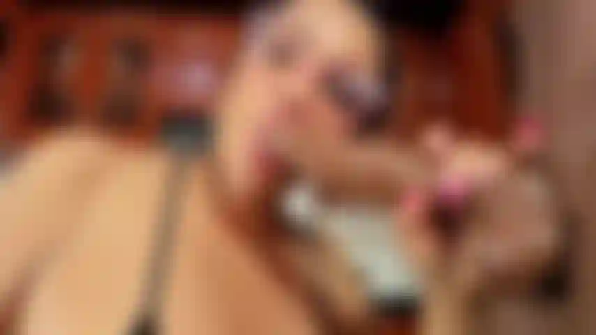 POV Deepthroat in the kitchen