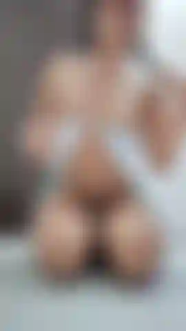 Rubbing my breasts, I'm hot