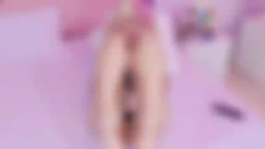 My cute pink pussy gets wetter and wetter when you touch me!