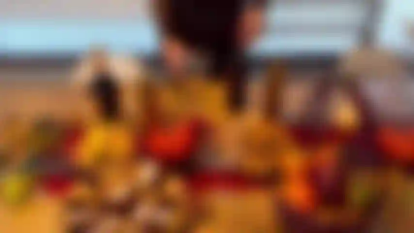 A slow, grateful pause. Im topless, comfortable, letting the evening unfold at its own pace. Soft movements, quiet confidence, a warm body in a calm moment meant to be shared.