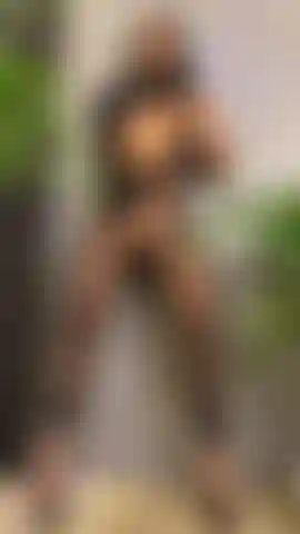 sexy latina playing with domi