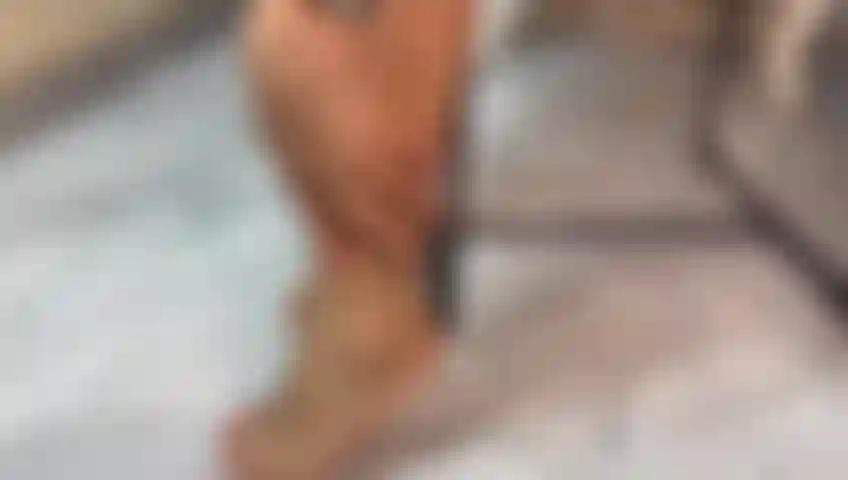 I get very naughty and play with my tight pussy