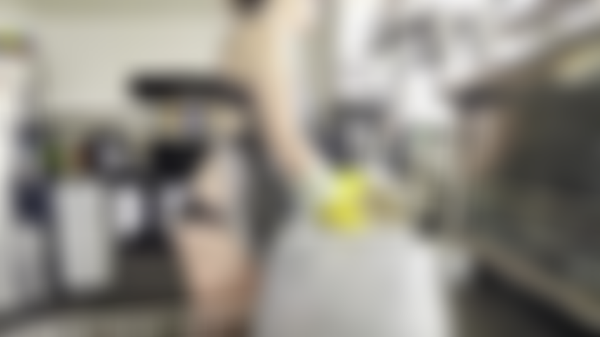 Dirty Bowl hard scrubbing