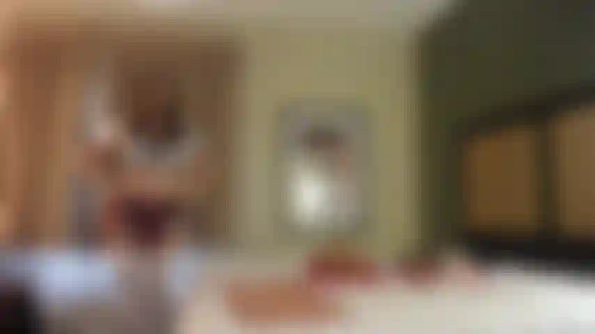 topless CEI wearing my schoolgirl outfit w thigh highs and