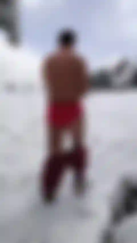 Brutus le cerf de pluie rouge est en perte.