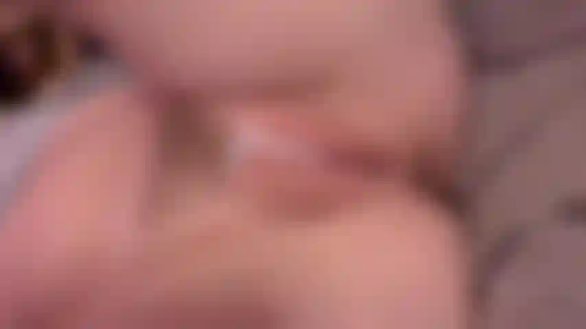 Playing with a cream pie 
Upclose shot
