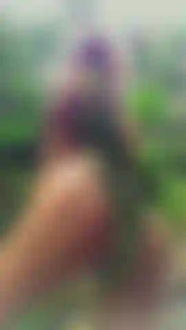 flirting with leaf and masturbation