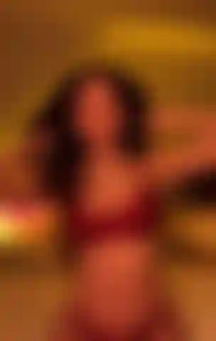 Hair Obsession in red lingerie