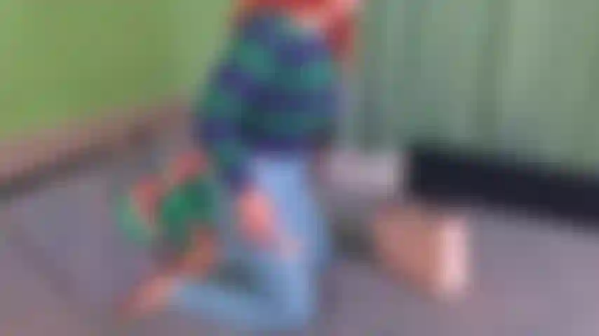 Stepbro buys me a festive outfit - that's his Christmas present to me. So i guess, my Christmas present to him can be letting him see me in it, and then fucking me, before he leaves me with a creampie!