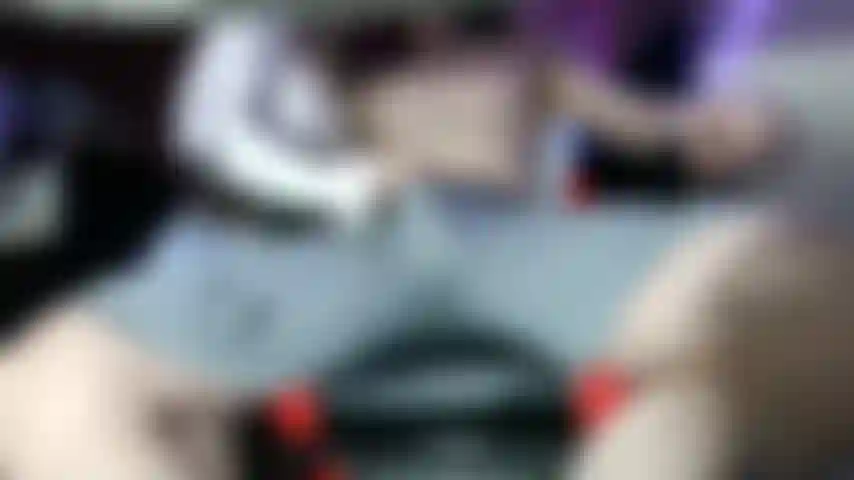 stroking and making him edge for 10 min during a no cum show