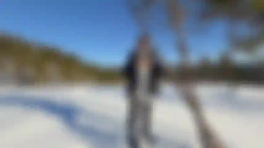 Outdoor fun in the snow