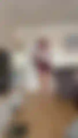 college girl skips and plays in her white panties and pigtails whilst you watch mesmerised ..