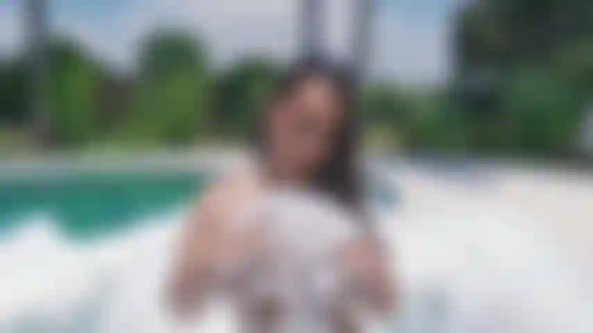 let's have a good fuck in the pool