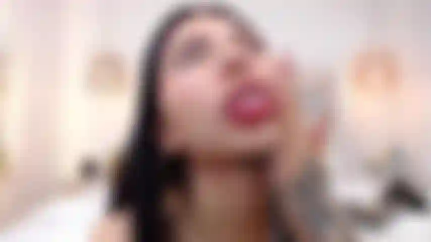 Nasty whore  do a blowjob with lots of saliva