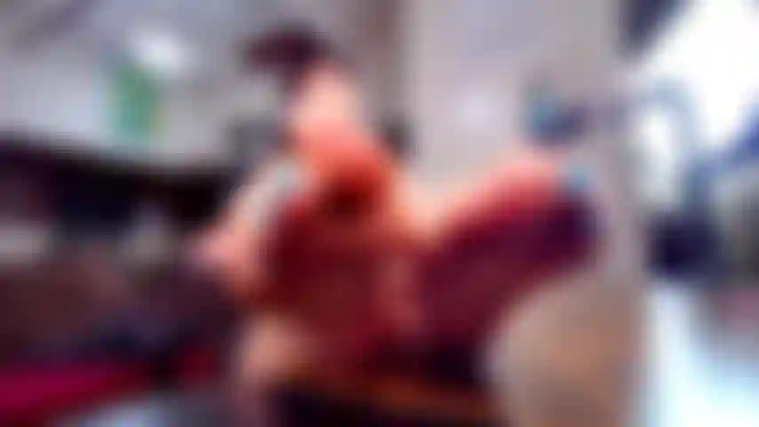 J'adore le cul et les pieds avec un jeu post-cum.