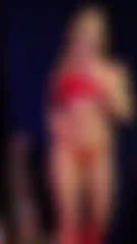 Sexy red lingerie on my body