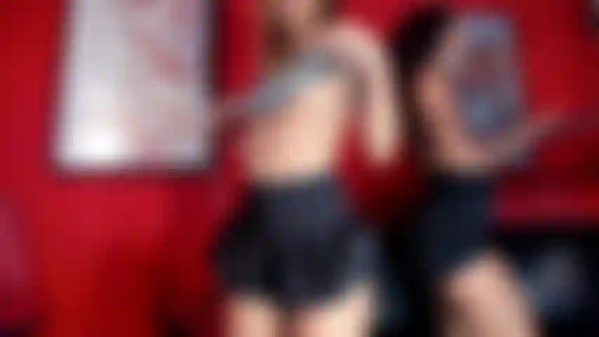 With my friend ElizaSoleil in the night club