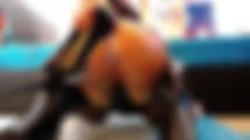 Dp avec des talons hauts agréables.