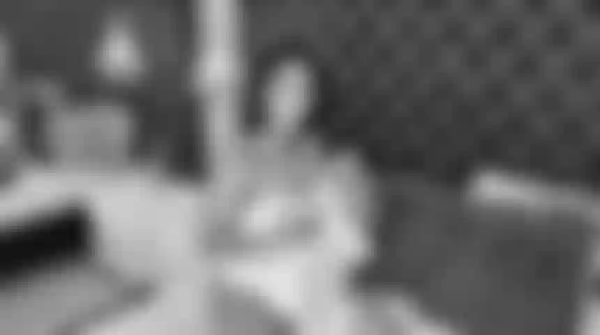 Black and white, sensual Hilary