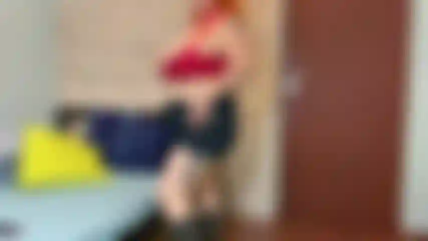 Sexy redhead makes you cum with a dirty gassy burping jerk off instructions - huge boobs, huge tits, bbw