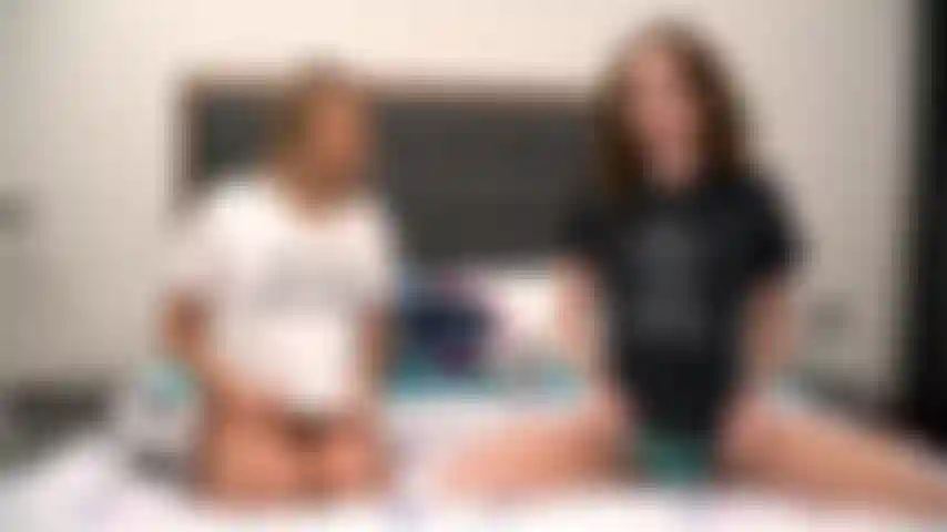 Tirez et marquez - gizelle blanco monte sur la sangle de freya parker pour les téléspectateurs sur jerkmate tv.