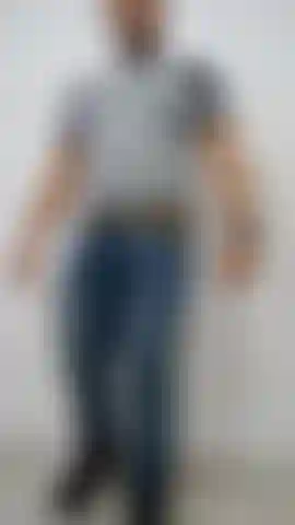 casua in jeans and sport