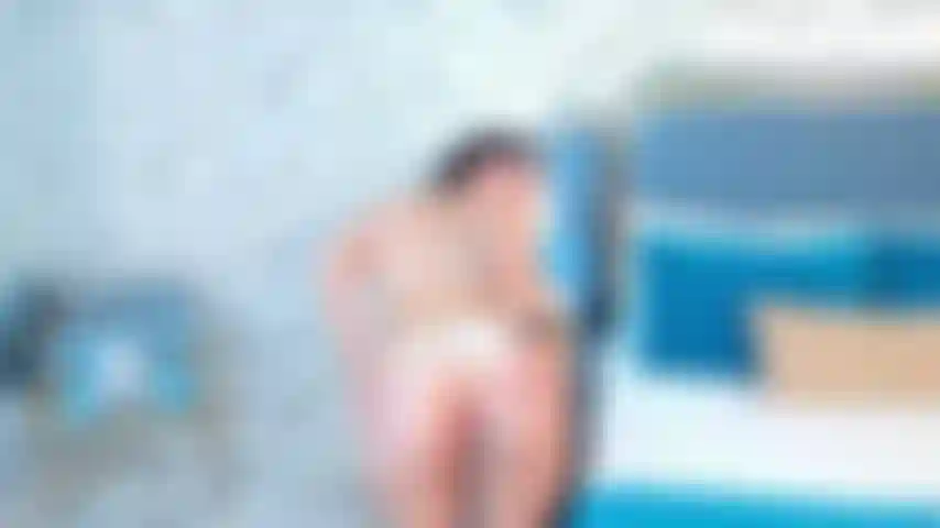 You fit my ass with the dildo  Shivering, moving fast