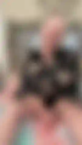 Silk Robe Tease No Panties