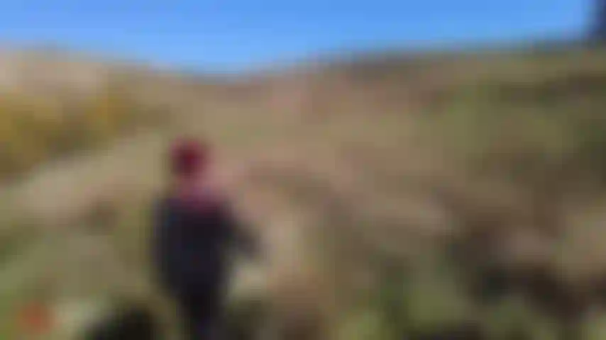 Randonnée en caoutchouc.