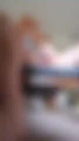 Stroking in Dress while sitting on a chair. Cum in a toy