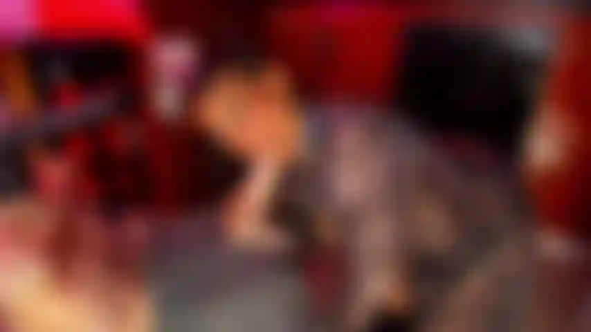 Great blowjob in the kitchen