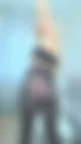 A hard slap on the butt, you can see how red it is through the tights.