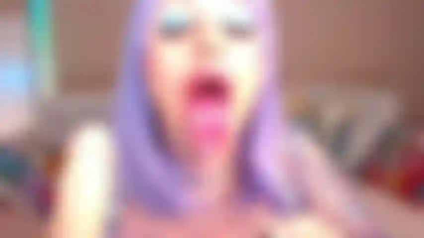 98.1. Teaser !!!! 10 Mins vidéo bj lente fétichisme de la bouche extra bâclée deepthr contact visuel percé la langue humide.