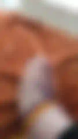 Size 3 feet. Creamed and rubbed down