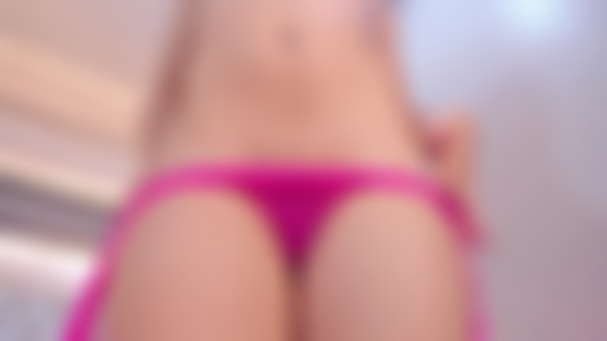 Lingerie Slips Down as My pussy Take the Show