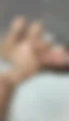 I have fun alone in my bed