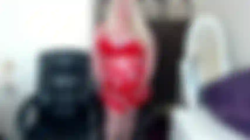 Sexy Red Lingerie Strip Tease