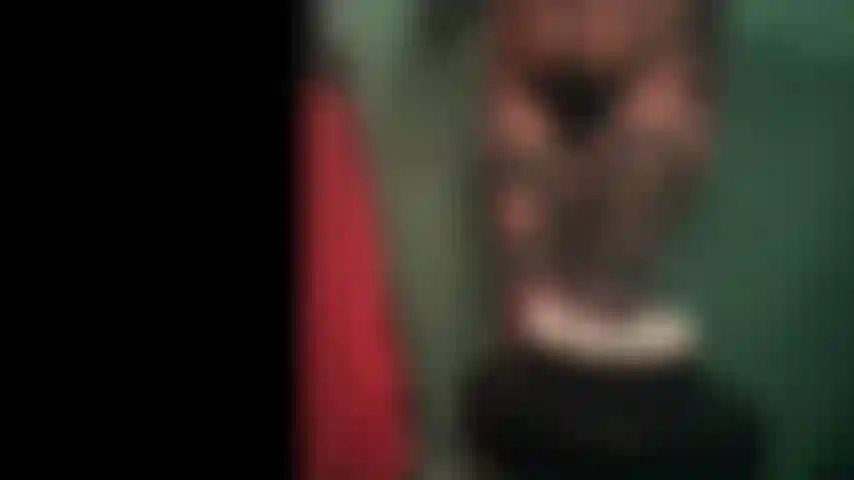 Vidéo de cake assis en gros plan.