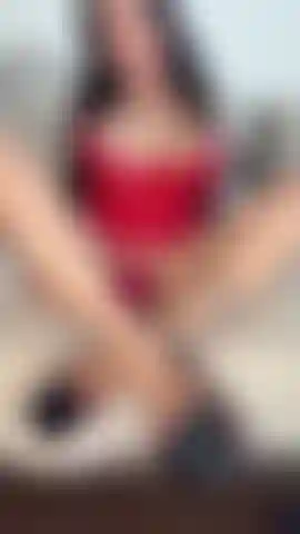 Red see thru sexy lingerie tease with sky high platform heels wow! MILF lovers must see....