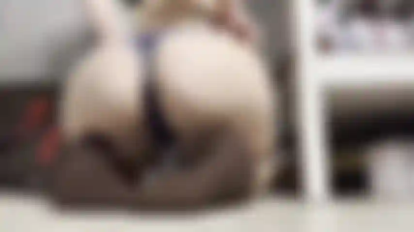 Feet in socks and ass!