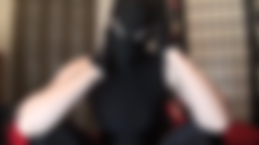 Lycra Fetish with hood - Catsuit, gloves and mask turn you on.