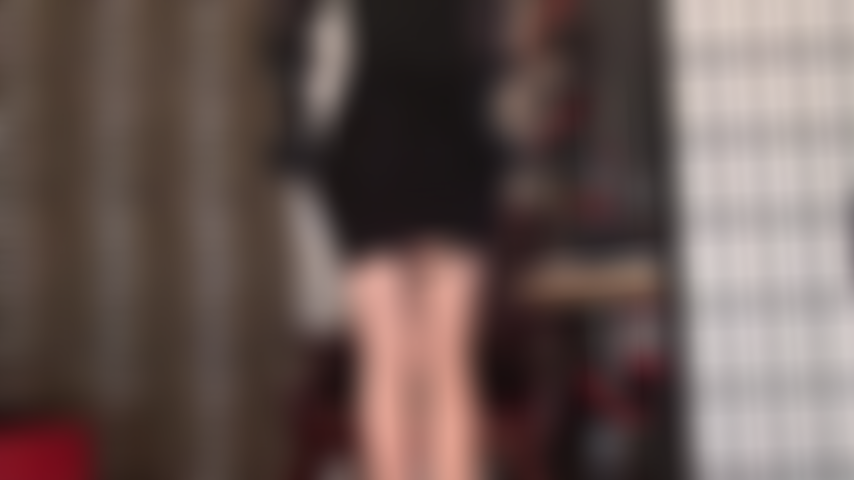 Amazing ass worship in ivory seamed stockings and 12-strap garter over glossy pantyhose tease - As if shiny pantyhose wasn't enough to make your heart race, the sight of beautiful silky stockings and garters has you dripping uncontrollably.