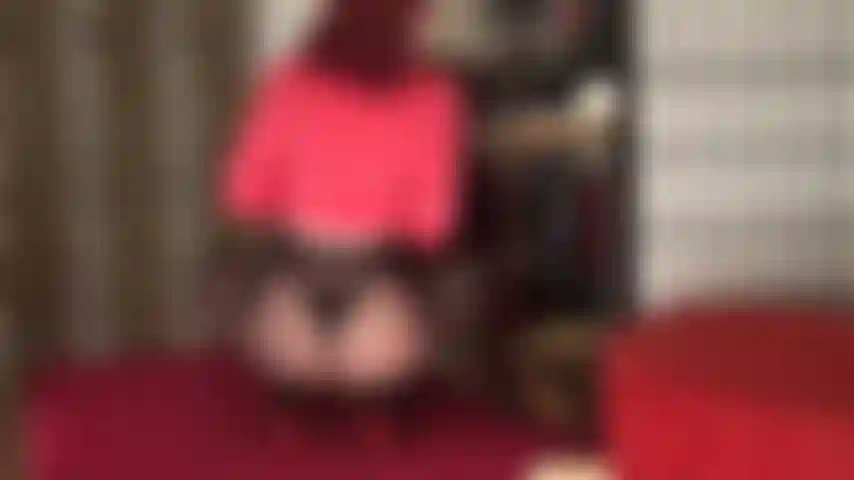 Tire sur ta bite et tes couilles et trais-toi jusqu'à ce que tu aies mon cul fantastique, mes hanches et mes cuisses en collants noirs et très transparents.