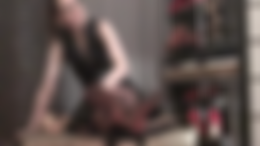 Your weakness for opaque brown pantyhose - Your craving for Mistress' nylon feet is strong. You want to gag on her toes, and have these sweaty soles rub your face while Mistress edges your pantyhose covered slave cock.